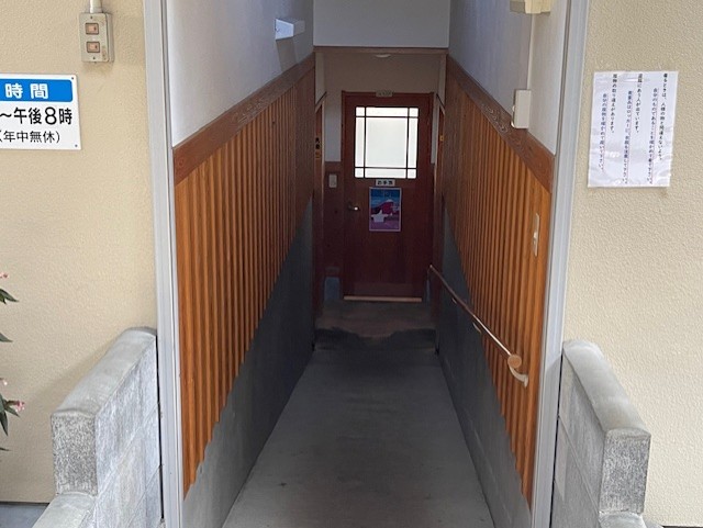 浴室入り口