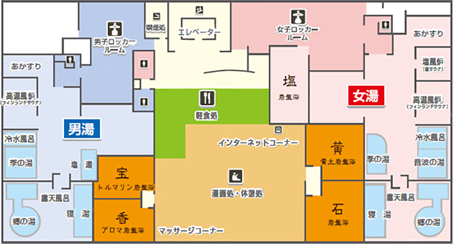 館内MAP2F