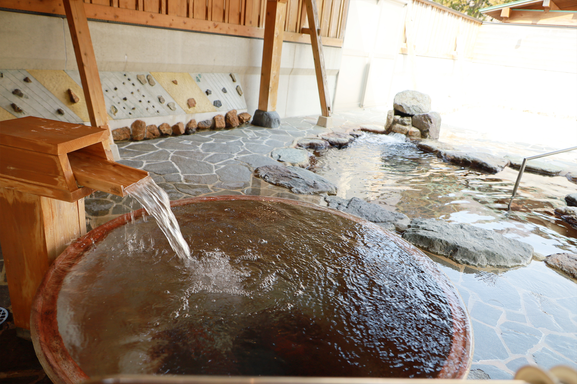 露天つぼ湯