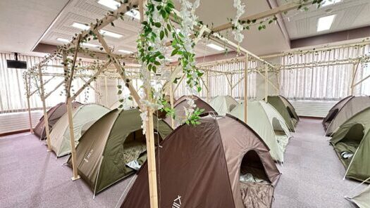 テントお休み場