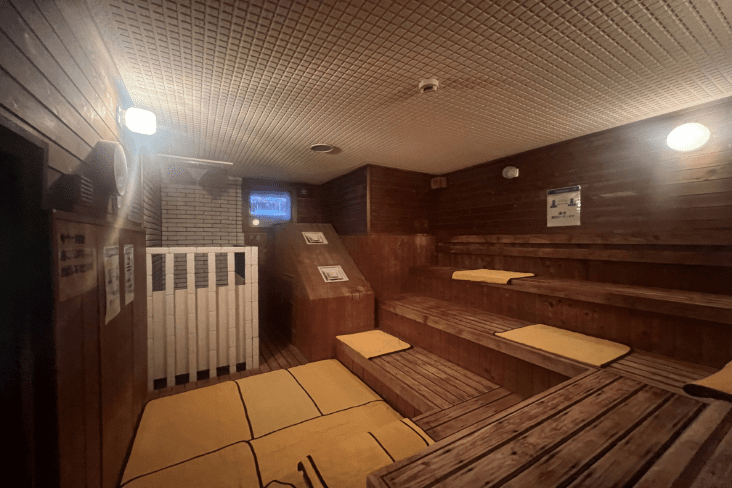 熱風サウナ